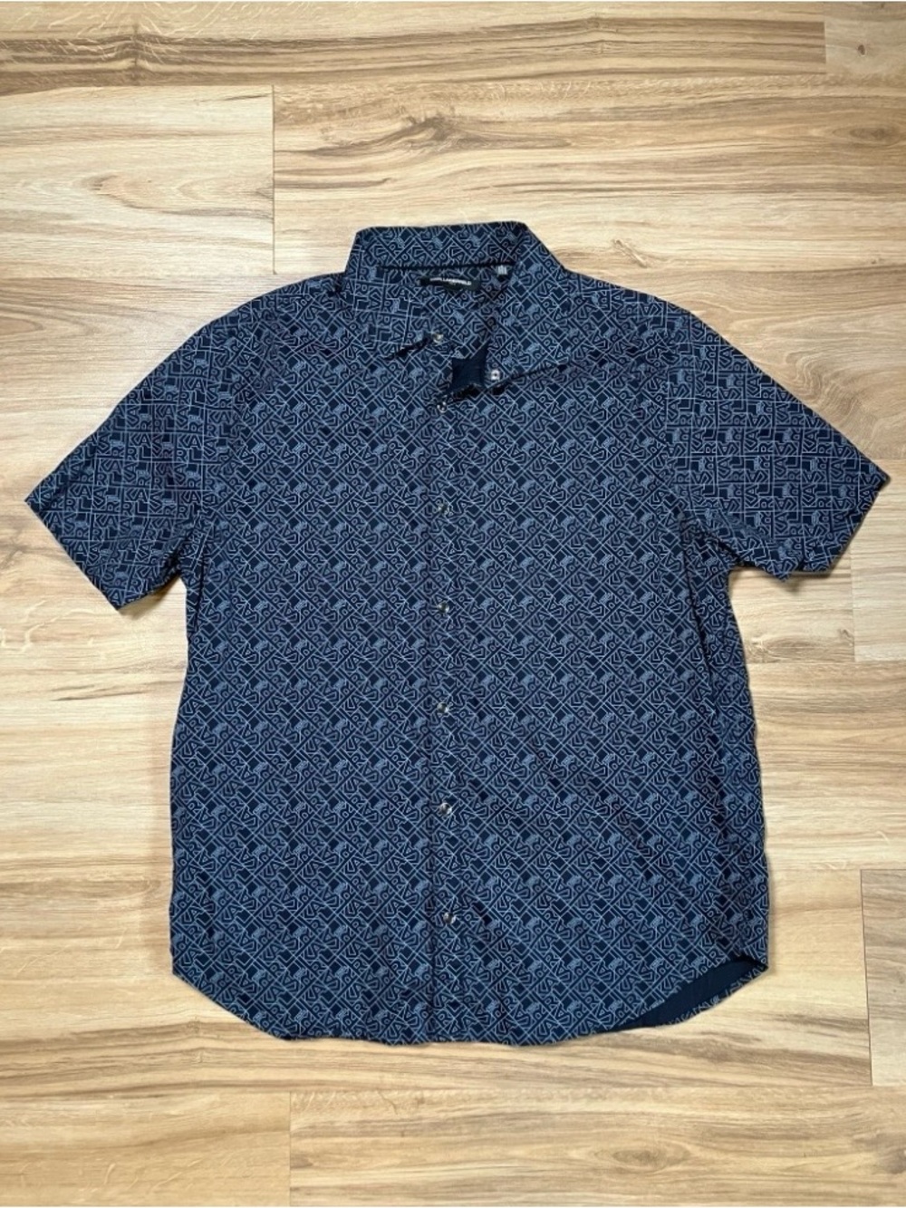 Karl Lagerfeld Paris Logo Print Shirt